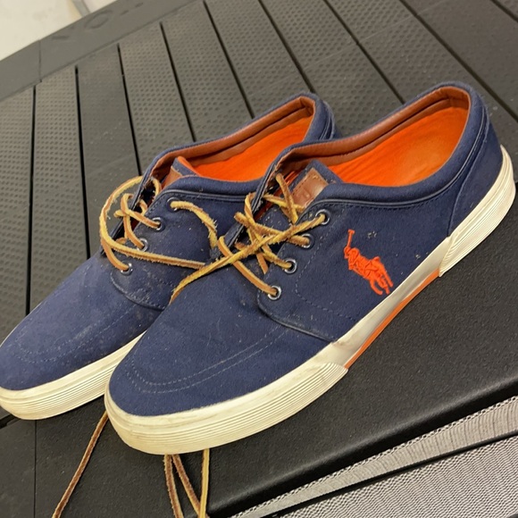 Polo Canvas Deck Shoes By Ralph Lauren 